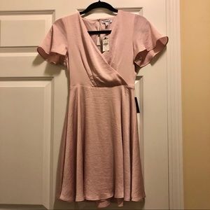 NWT Express Light Pink Cocktail Dress 00